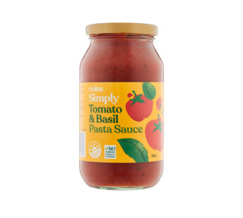 COLES SIMPLY TOMATO & BASIL