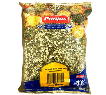 PUNJAS MOONG D/WITH SKIN 500G