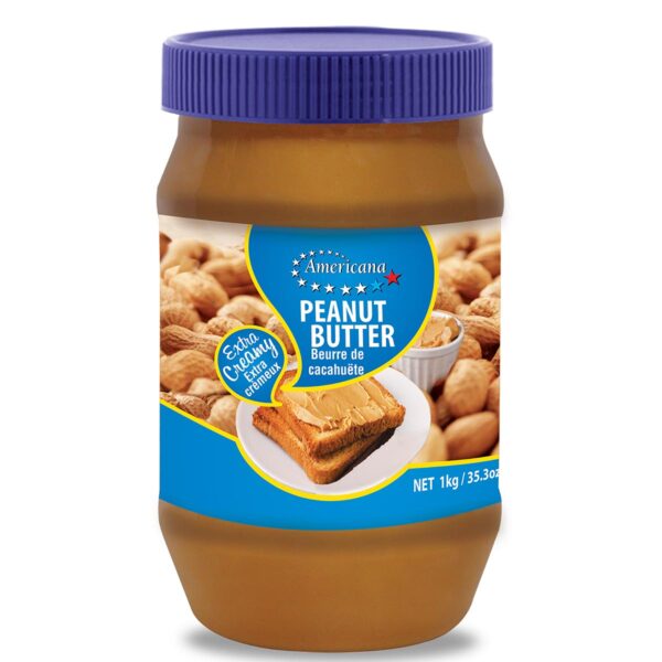 AMERICANA PEANUT BUTTER CREAMY 1KG