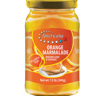 AMERICANA ORANGE MARMALADE JAM 340G