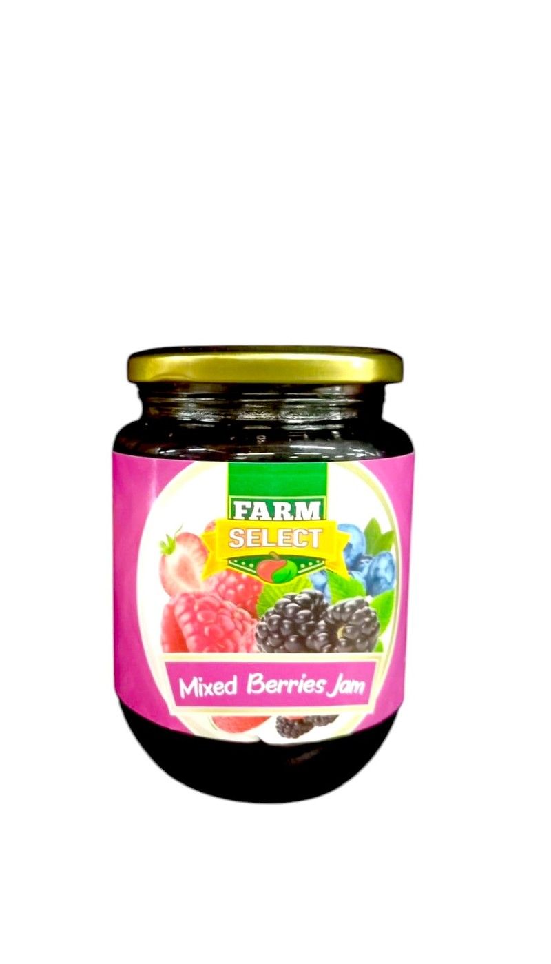 FARM SELECT MIXED BERRIES JAM 454G