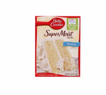 BETTY CROCKER VANILLA CAKE 375G