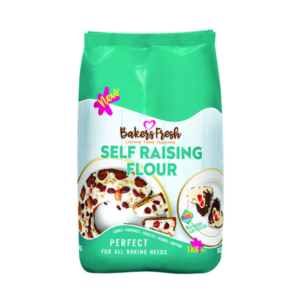 BAKERS FRESH SELF RAISING FLOUR 1KG