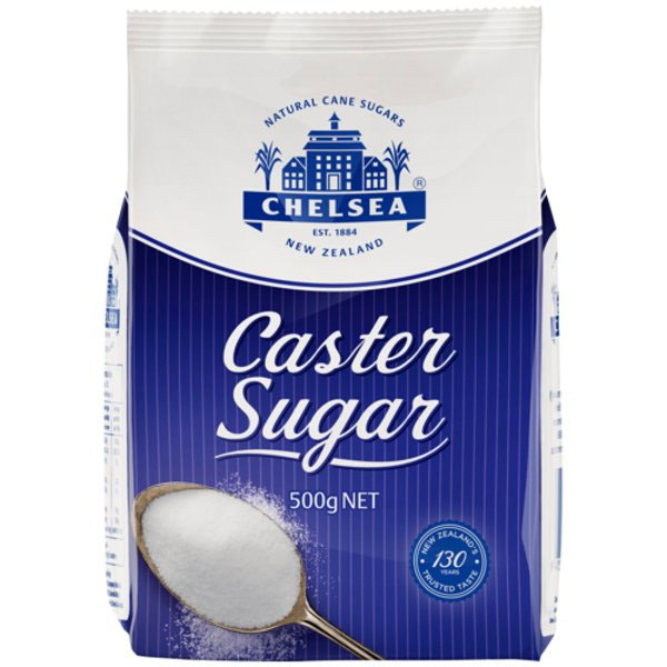 CHELSEA CASTER SUGAR 500GM.