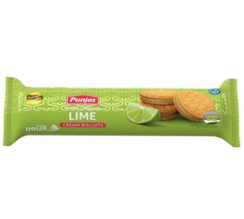 PUNJAS LIME CREAM BISCUITS 250GM