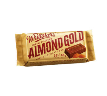 WHITTAKERS ROASTED ALMOND GOLD 45G