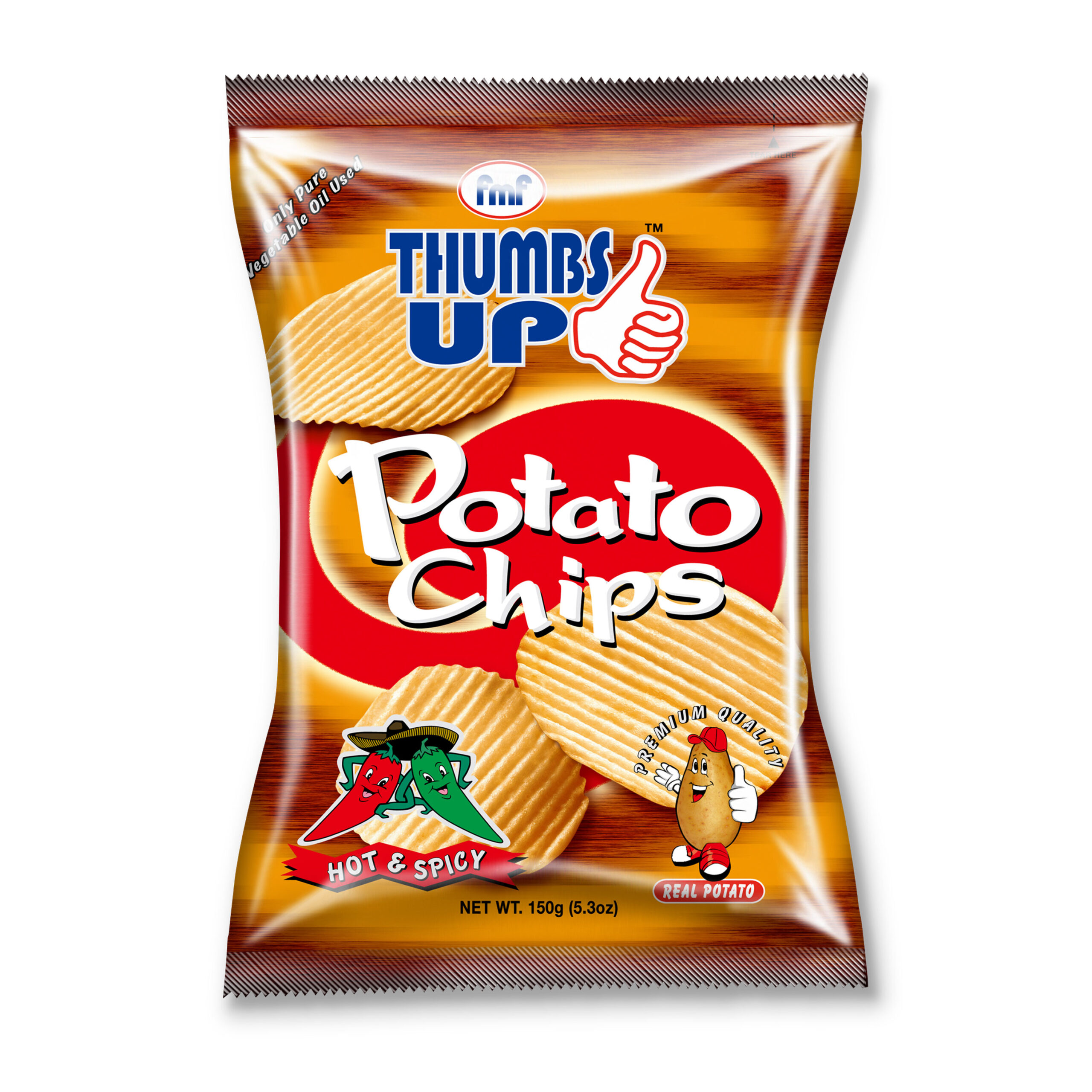 FMF P/CHIP H/SPICY 150G