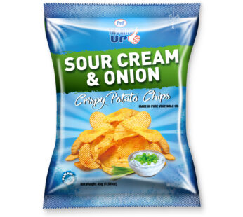 FMF THUMBS SOUR CREAM & ONION CHIPS 45G
