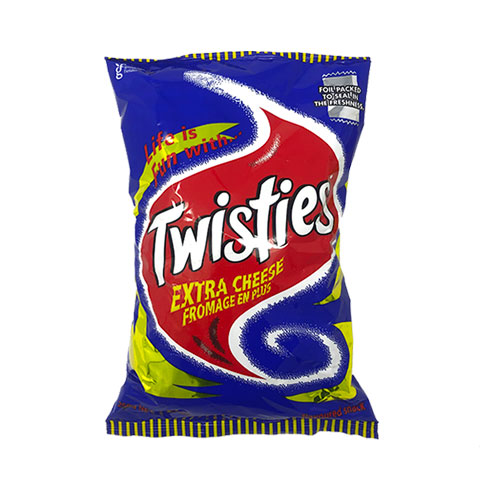 TWISTIES EXTRA CHEESE 250G
