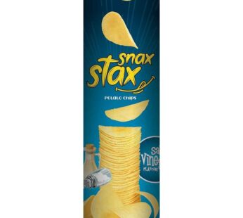 SNAX STAX SALT&VINEGR  POTATO CHIPS 110G