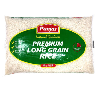 PUNJAS LONG GRAIN RICE 4KG.