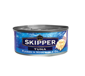 SKIPPER TUNA FLAKES IN VEG OIL 180G