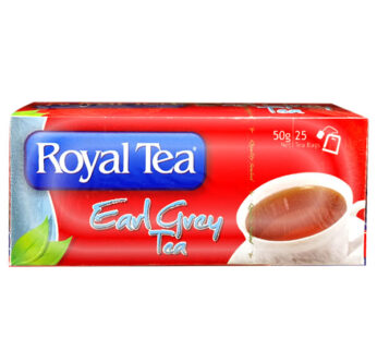 ROYAL TEA EARL GREY TEA BAGS 25S