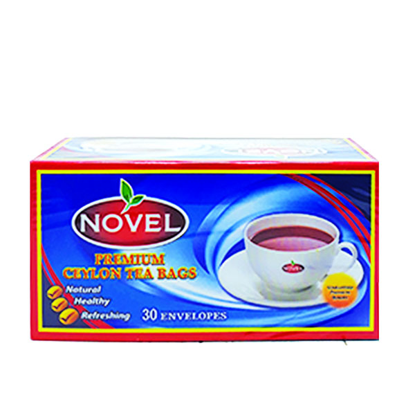 NOVEL CEYLON TEA BAGS 30S