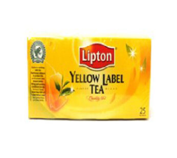LIPTON QUALITY BLACK TEA BAGS 25S