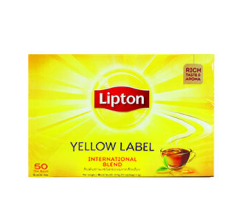 LIPTON QUALITY BLACK TEA BAGS 50S