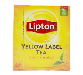 LIPTON QUALITY BLACK TEA BAGS 100S