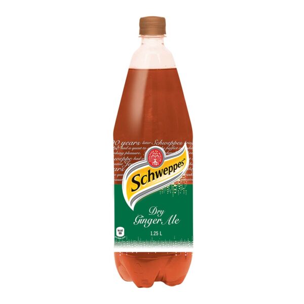 SCHWEPPES DRY GINGER ALE 1.25L