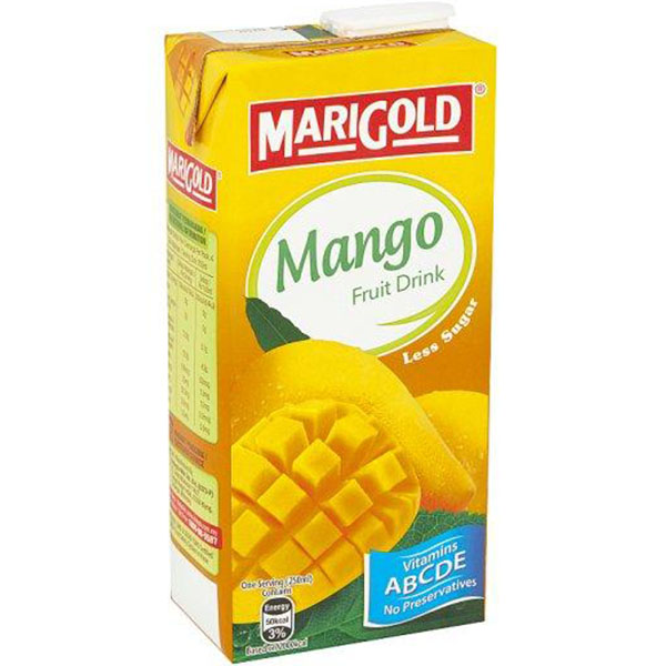 MARIGOLD FRUIT DRINK MANGO 1L LESS SUGAR