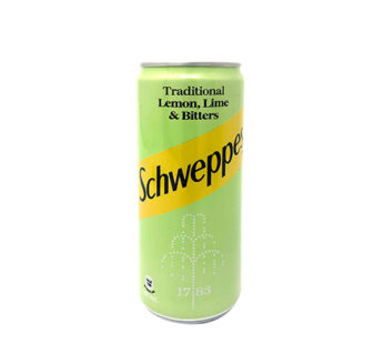 SCHWEPPES TRAD LEMON LIME & BITTERS 330M