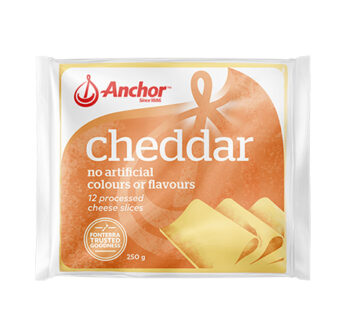 ANCHOR CHEDDAR SLICED 250G