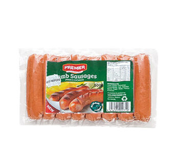 PREMIER LAMB SAUSAGE 500G