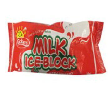 TUCKERS MILK ICE-BLOCK S/BERRY