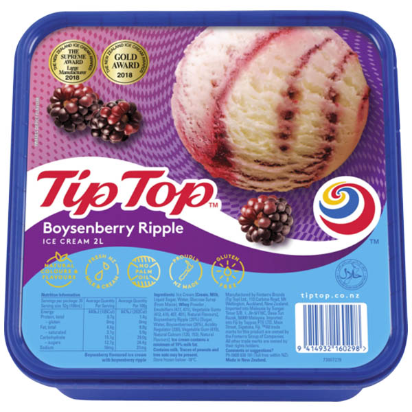TIP TOP BOYSENBERRY 2LTR IMP