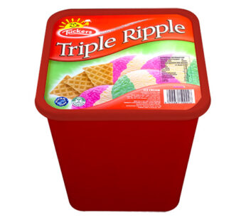 TUCKERS TRIPPLE RIPPLE ICE CREAM 4.5LTRS