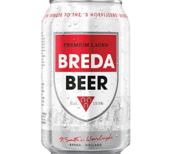 BREDA ROYAL LAGER BEER 4.8% 330ML