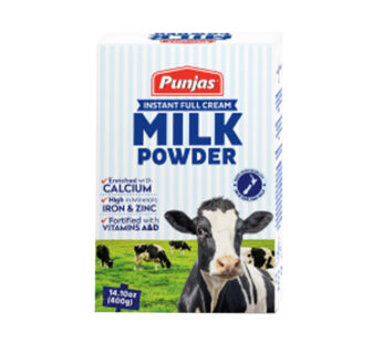 PUNJAS INSTANT FULL CREAM MILK PDER 400G