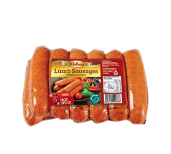 WALLSON HOT & SPICY LAMB SAUSAGE 500G