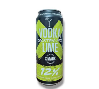 X MARK VODKA LIME COCKTAIL 5OOML 12%